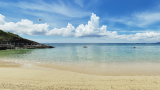 ホテル みゆきビーチのパノラマビューと雨雲レーダー/沖縄県恩納村