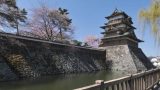 高島城パノラマビューと天気・地図/長野県諏訪市