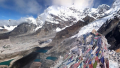 エベレスト街道のカラパタール（標高5550メートル）の360度パノマラビュー/ネパール