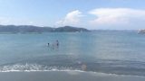ドラゴンビーチ（竜の浜）のパノラマビューと雨雲レーダー/高知県土佐市