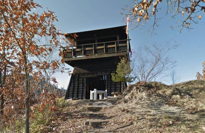 上田城 ストリートビューと天気・地図/長野県上田市