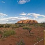 世界遺産 エアーズロックのパノラマビュー