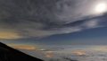 富士山　胸突山荘(むなつきさんそう)周辺パノラマビューと雨雲レーダー/静岡県富士宮市