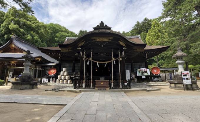 甲府城 ストリートビューと天気・地図/山梨県甲府市